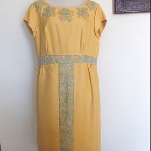 Vintage 1960's Cocktail Renmor Dress